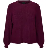 Zizzi Pullover 'CAVISTA' roxo escuro