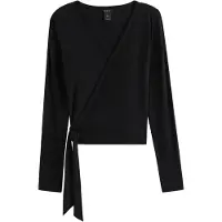 Lindex Casaco de malha 'Janni' preto