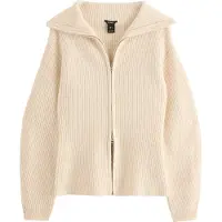 Lindex Casaco de malha 'Fia' creme