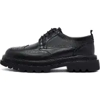 Derimod Sapato com atacadores preto
