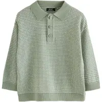 Next Pullover verde / offwhite