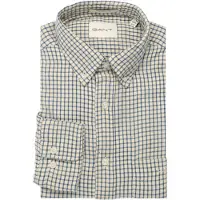 Gant para homem. 3263034 Camisa Windblown Xadrez Azul (M), Casual, Algodão, Manga comprida
