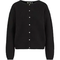 We fashion Casaco de malha preto