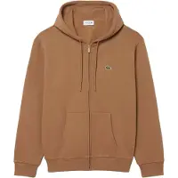 Lacoste Sweat-shirt carapuço Sweatshirt zippé à capuche en molleton homens - Bege - EU L