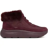 SKECHERS para mulher. 144844 Botins Slip-Ins: On-The-GO Encore - Cozy Fit Maisie bordô (40), Couro, Plano, Cordão, Casual, Grená