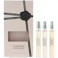 Viktor & Rolf Conjunto : Flowerbomb Ruby Orchid Eau De Parfum para mulher 10 ml + Flowerbomb Nectar Eau De Parfum para mulher 10 ml + Flo
