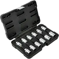JBM Conjunto De 12 Pontas De 1/2´´ 12 Peças
