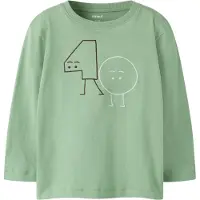 Name it Camisola 'NMMOLAF' castanho / verde claro / branco