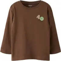 Name it Camisola 'NMMOLAF' bege / castanho / verde claro