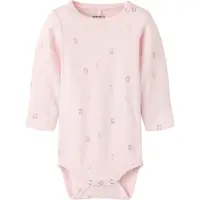 Name it Macacão/Body 'NBFLYDIANNA' azul claro / castanho / rosa pastel / branco