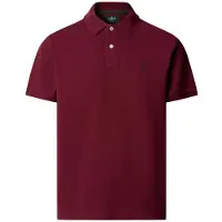 Hackett London para homem. HM5600241 Logo Polo H bordô (L), Casual, Algodão, Manga curta, Borgonha