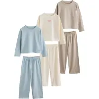 Next Pijama 'Capybara' bege / bege escuro / azul claro