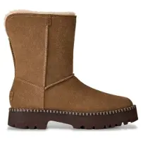 Ugg para mulher. 1184492 Botas de pele Uptowner Short castanhas (38), 3 a 5cm, Camurça, Nenhum, Casual, Bronze