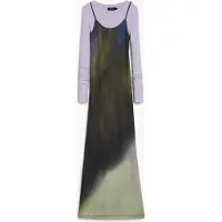 Desigual , Vestido 2 em 1 camiseta, Vermelho, XS