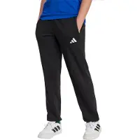 Adidas Calças de desporto 'ESSENTIALS' preto / branco