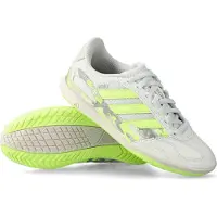 Adidas Sapatilha de desporto 'Super Sala III' amarelo néon / cáqui / branco / offwhite