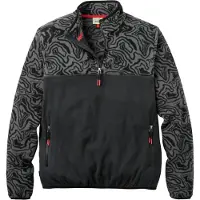 Passenger - Marcas - Set Off Polartec 1/4 Zip Fleece Strata Swirl Black para Homem - Tamanho M - Preto