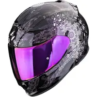 Scorpion EXO-491 Dream Capacete Integral Preto/Lilás L