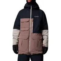 Columbia - Casacos ski - Coreshot Jacket Iron Black Flint Grey para Homem - Tamanho L - Castanho
