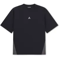 A-Game Camisa funcionais cinzento claro / preto