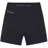 A-Game Calças de desporto preto / branco