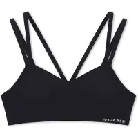 A-Game Soutien de desporto preto / branco