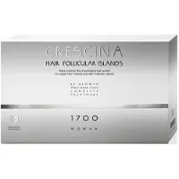 Labo suisse Crescina Isole Follicolari 1700 , Per Stimolare La Crescita, Siero Trattamento In Fiale, Per Cuoio Capelluto, Per Donna, 10+10 pz