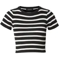 Estelou Pullover preto / branco