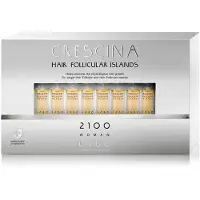 Labo suisse Set, , Crescina Isole Follicolari 2100, Per Stimolare La Crescita, Siero Trattamento In Fiale, Per Cuoio Capelluto, Per Donna, 20 pz