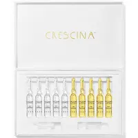 Labo suisse Crescina , Transdermic HFSC 500, Per la stimolazione della crescita, Siero trattante in fiale, Per cuoio capelluto, Per uomo, 10 + 10 pz,
