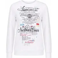 SCR. Pullover 'KIFA' branco