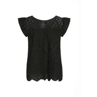 Opal Studio Top ' Dalia ' preto