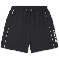 A-Game Calças de desporto preto / branco