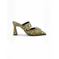 JoDis Sapatos de salto ' KLEO ' castanho / amarelo