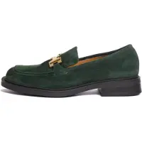 Flarelle Mocassins 'Oriana' verde escuro