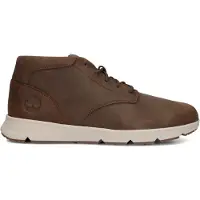 Timberland para homem. TB0A6C7TW011 Sapatilhas Parker Street castanhas (50), Couro, Marrom, Plano, Cordão, Casual