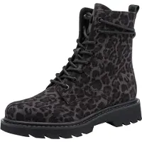 Tamaris Botim com fivela lamacento / cinzento escuro / preto