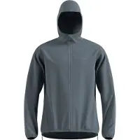 Odlo - Vestuário trail corrida - X-Alp Waterproof Jacket M Stormy Weather para Homem - Tamanho S - Cinzento