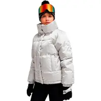 Roxy - Casacos ski mulher - Snow Winter Rebel Jacket Silver para Mulher - Tamanho S - Cinzento
