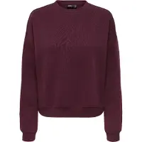 ONLY Sweatshirt vermelho vinho