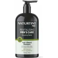 Naturtint Shampoo Rivitalizzante per capelli e Barba Uomo 500ml — Shampoo
