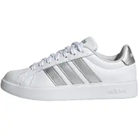 Adidas Sapatilhas baixas 'Streettalk' prata / branco