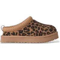 Ugg unisex para criança. 1183570K Pantufas de Pele Tazz Spotted castanho (36), Couro, Bege, Plano, Nenhum, Homewear, moda infantil