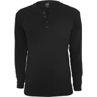 Urban Classics Camiseta De Manga Comprida Basic Henley