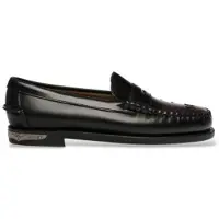 Sebago para mulher. 76114YW Mocassins Dan Scarabeo preto (38), Couro, Plano, Nenhum, Clássico