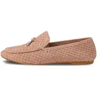 Flarelle Mocassins 'Vialetto Intrecciato' rosa escurecido