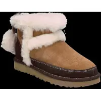 Ugg para mulher. 1180434 Botins de Pele Classic Mini Heritage marrom (36), Couro, Plano, Nenhum, Casual