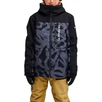 Quiksilver - Casacos ski criança - Sycamore Youth Jacket Spray Can Irongate para Rapaz - Tamanho criança 8 anos - Navy