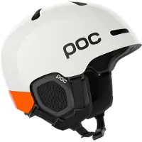 POC - Capacetes ski homem - Fornix MIPS Hydrogen White/Fluorescent Orange para Unissexo - Tamanho 51-54 cm - Branco