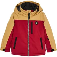Quiksilver - Casacos ski criança - Little Mission Kids Jacket Oxblood Red para Rapaz - Tamanho criança 2 anos - Vermelho
